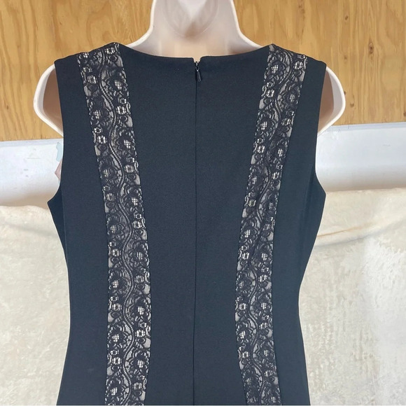 Jones New York sheath dress lace panels women’s size 8 business casual - Picture 3 of 9